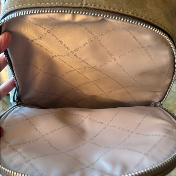 Michael Kors Tan and Cream Backpack - Picture 6 of 11